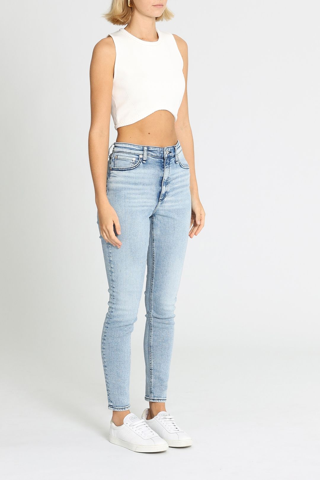 Rag & Bone Nina High Rise Skinny Jean Denim