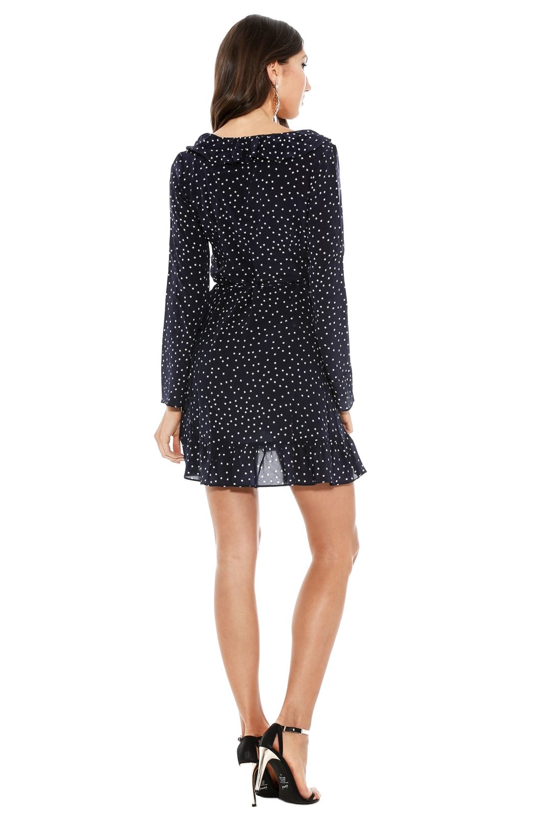 Diane Dress in Navy Star by Realisation for Rent GlamCorner
