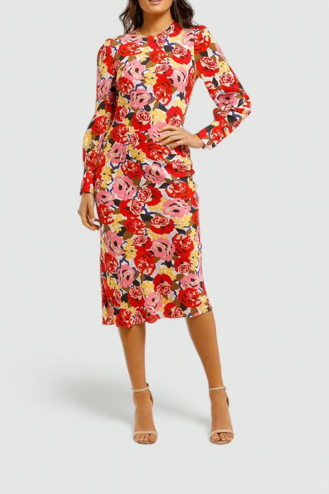 Lover florence pleat midi dress best sale