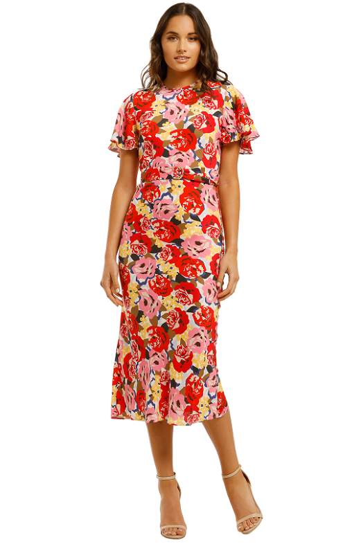 Wildflower Midi Dress by Ministry of Style for Hire