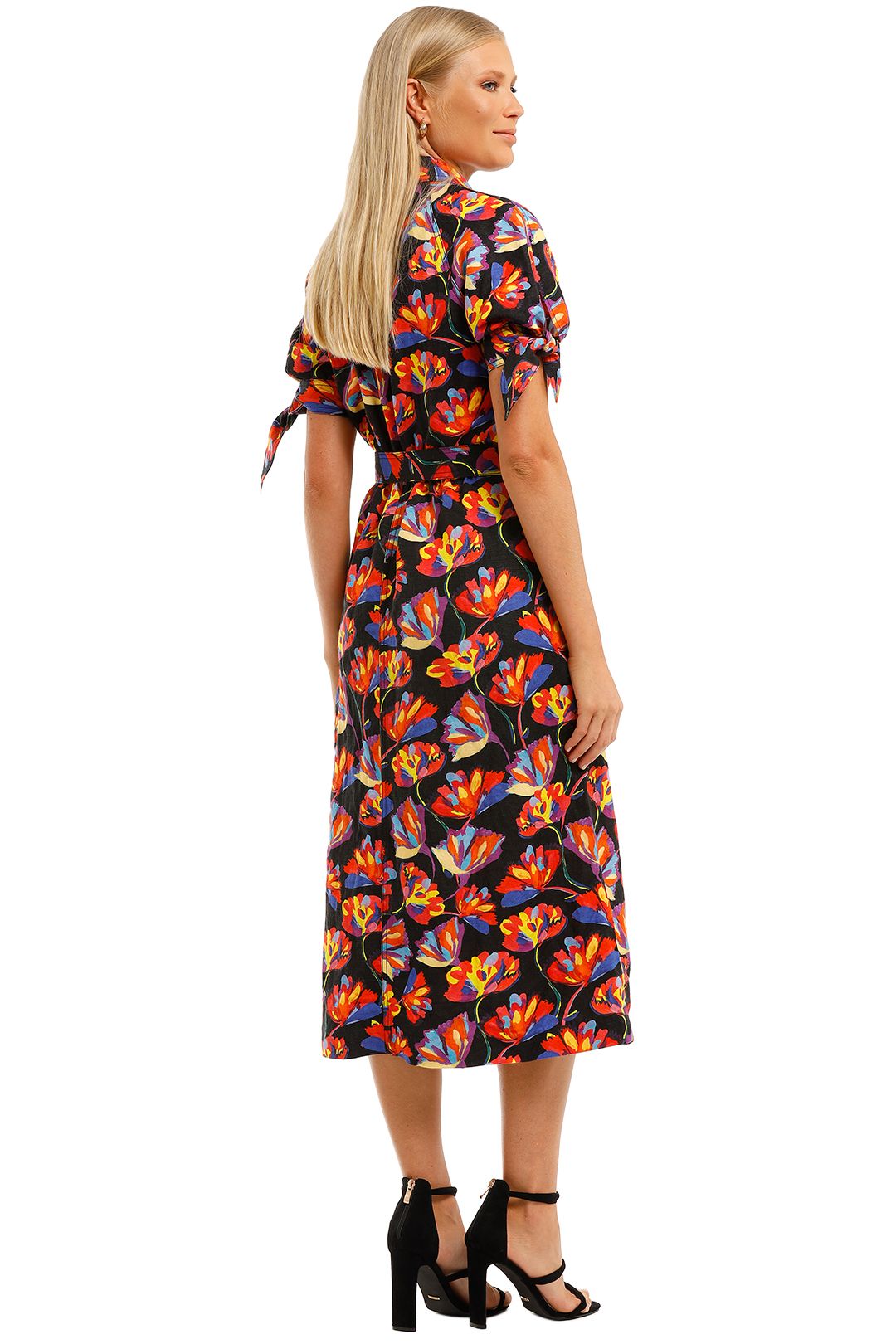 【REBECCA VALLANCE】CARINE MIDI DRESS チェーン装飾 ツイード REBECCA VALLANCE】CARINE MIDI DRESS チェーン装飾 ツイード
