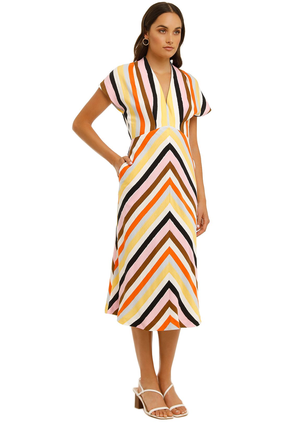 Franklin Midi Dress by Rebecca Vallance to Buy | GlamCorner