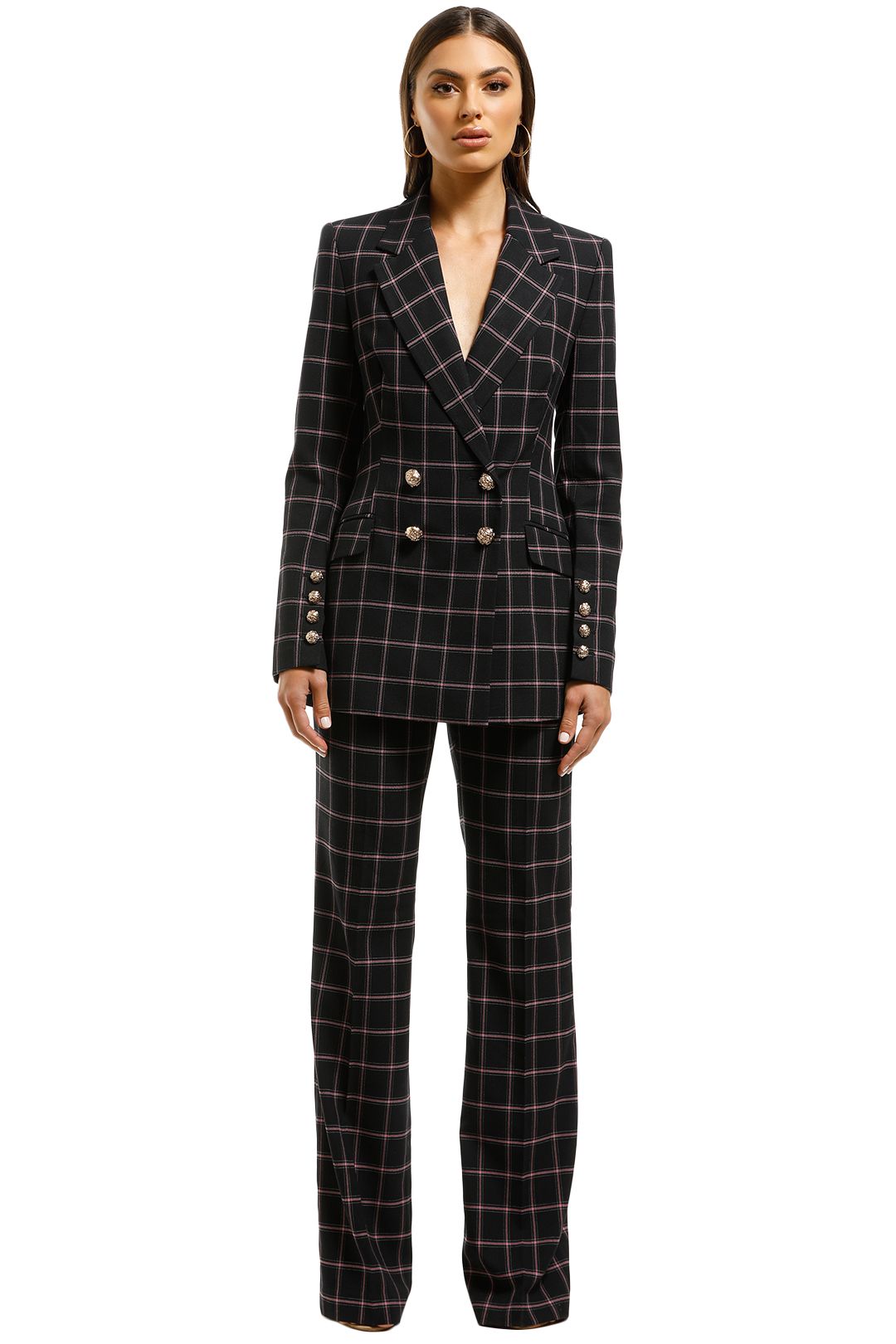 Rebecca-Vallance-Peta-Jacket-Purple-Navy-Check-Front