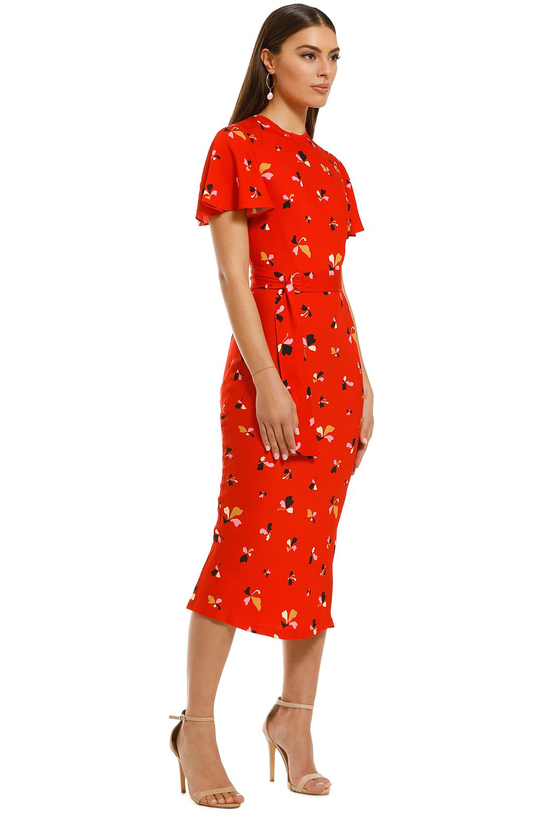 black midi dress classy Tuckernuck Black Delaney Dress Black / XL