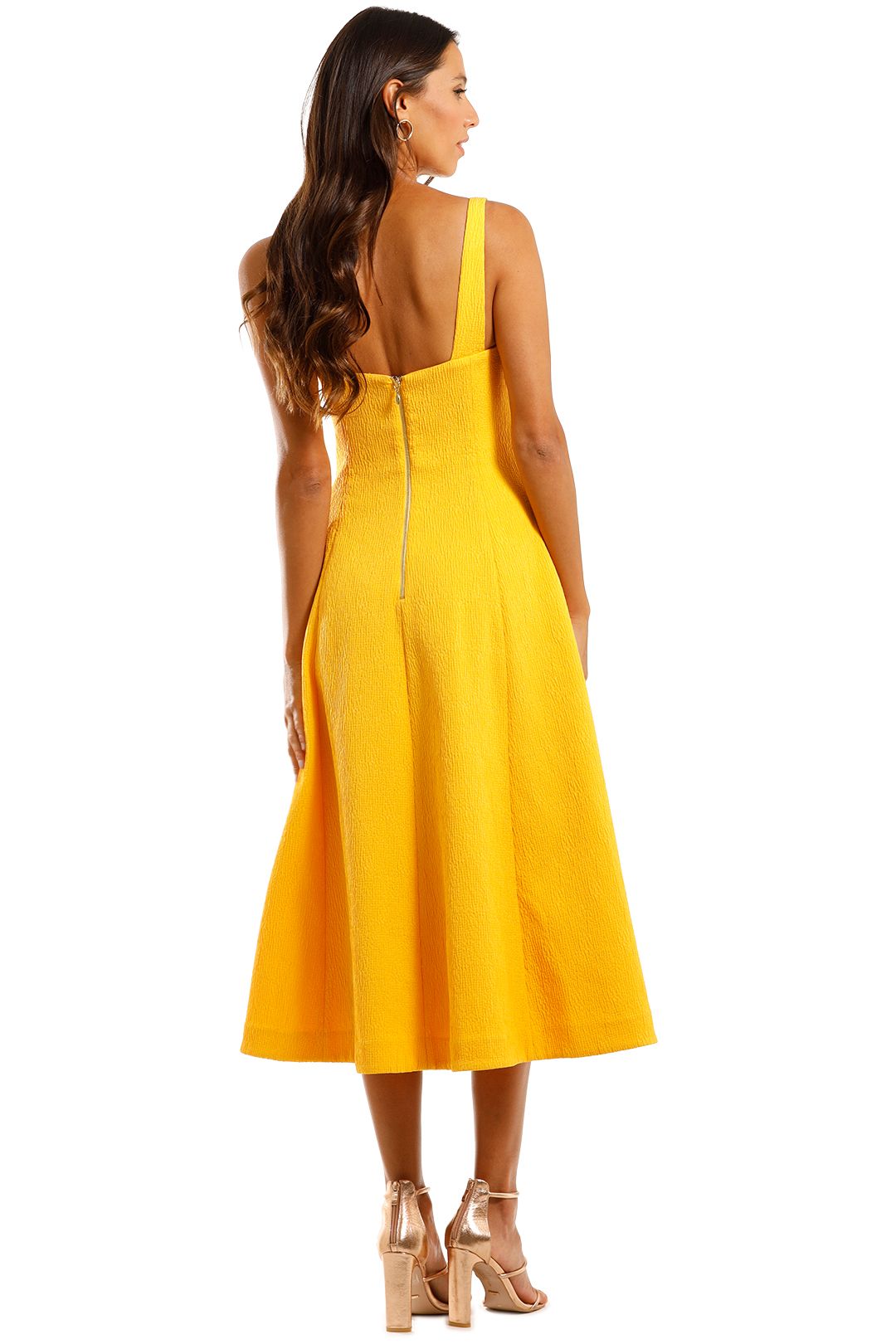 Andie Strap Midi Dress | Rebecca Vallance | GlamCorner