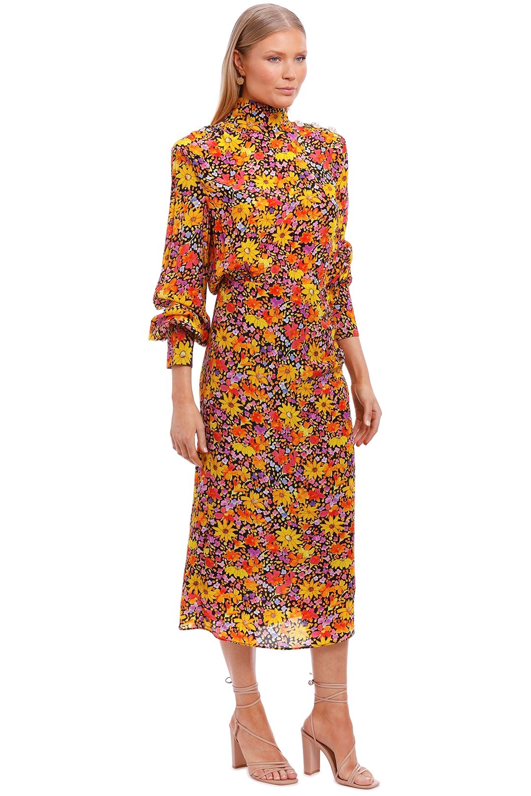 Rebecca Vallance Arles Midi Dress Print Floral