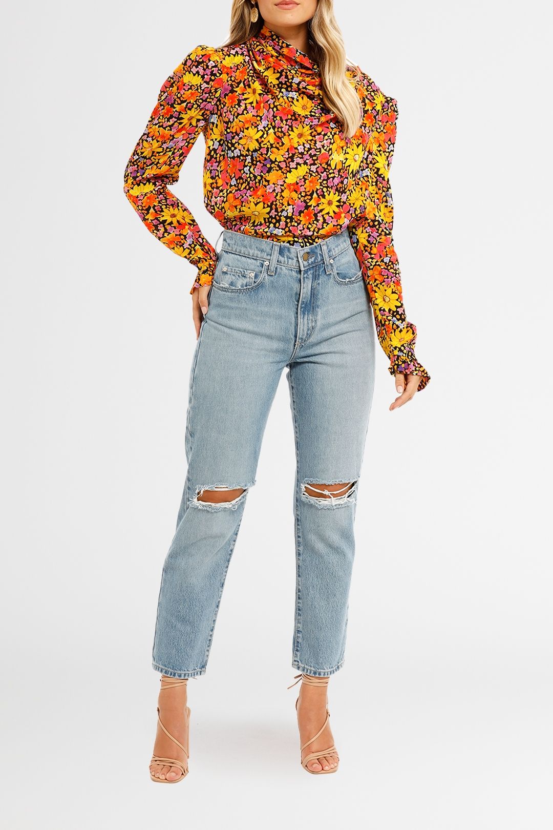 Rebecca Vallance Arles Top floral print