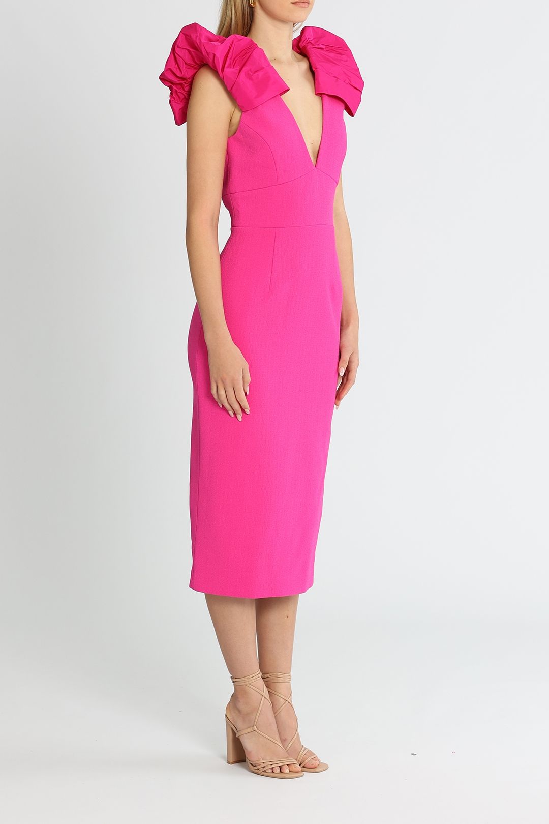 Rebecca Satin Slim-Fit Formal Dress