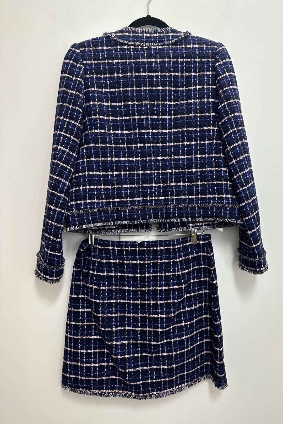 Check jacket and skirt discount