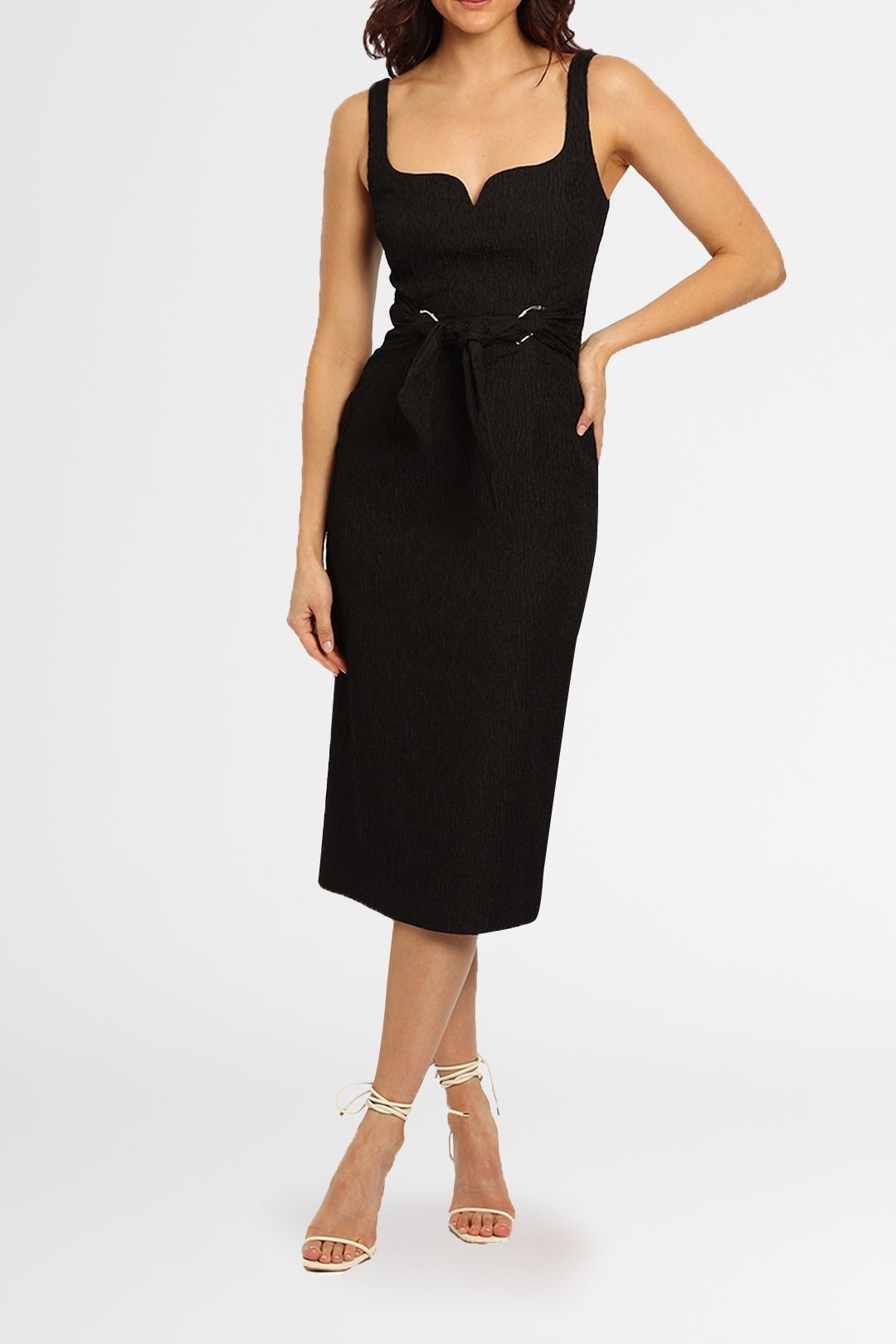 Hire Greta Midi Dress | Rebecca Vallance | GlamCorner