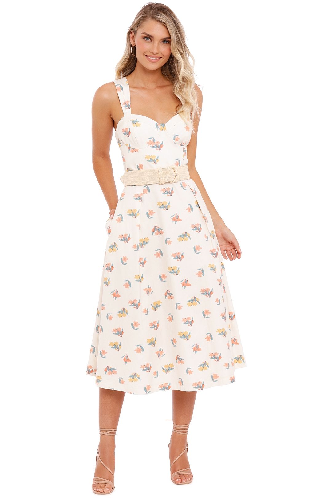 Rebecca Vallance Hadi Midi Dress