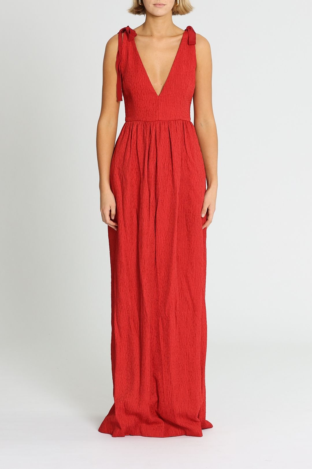Nicholas the label rosie lace tiered gown clearance