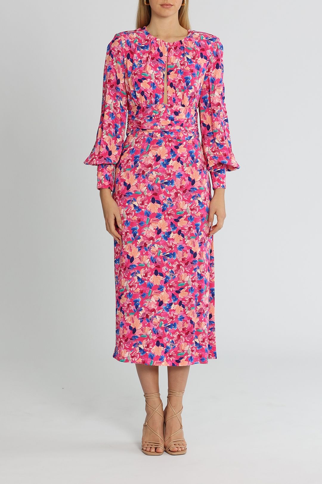 Rebecca vallance havana midi dress hotsell