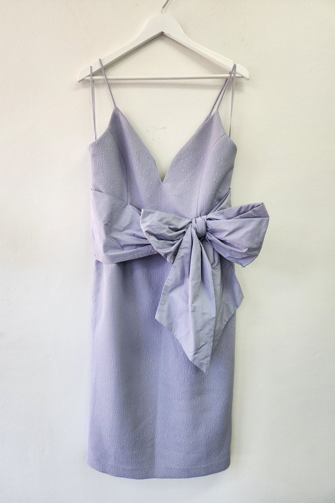 Rebecca Vallance - Monique Waist Tie Lilac Midi Dress