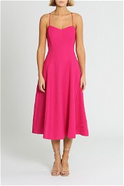 Rebecca Vallance Natalia Strap Dress Pink