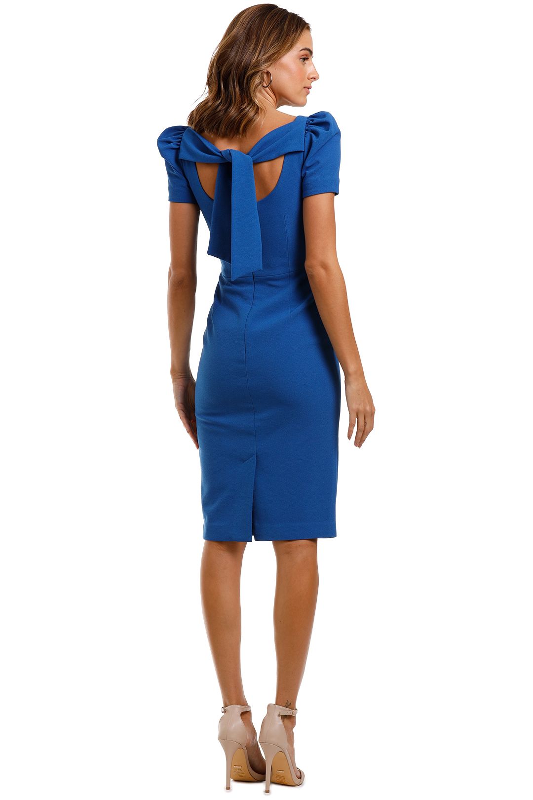Poppy Dress in Cobalt by Rebecca Vallance for Rent