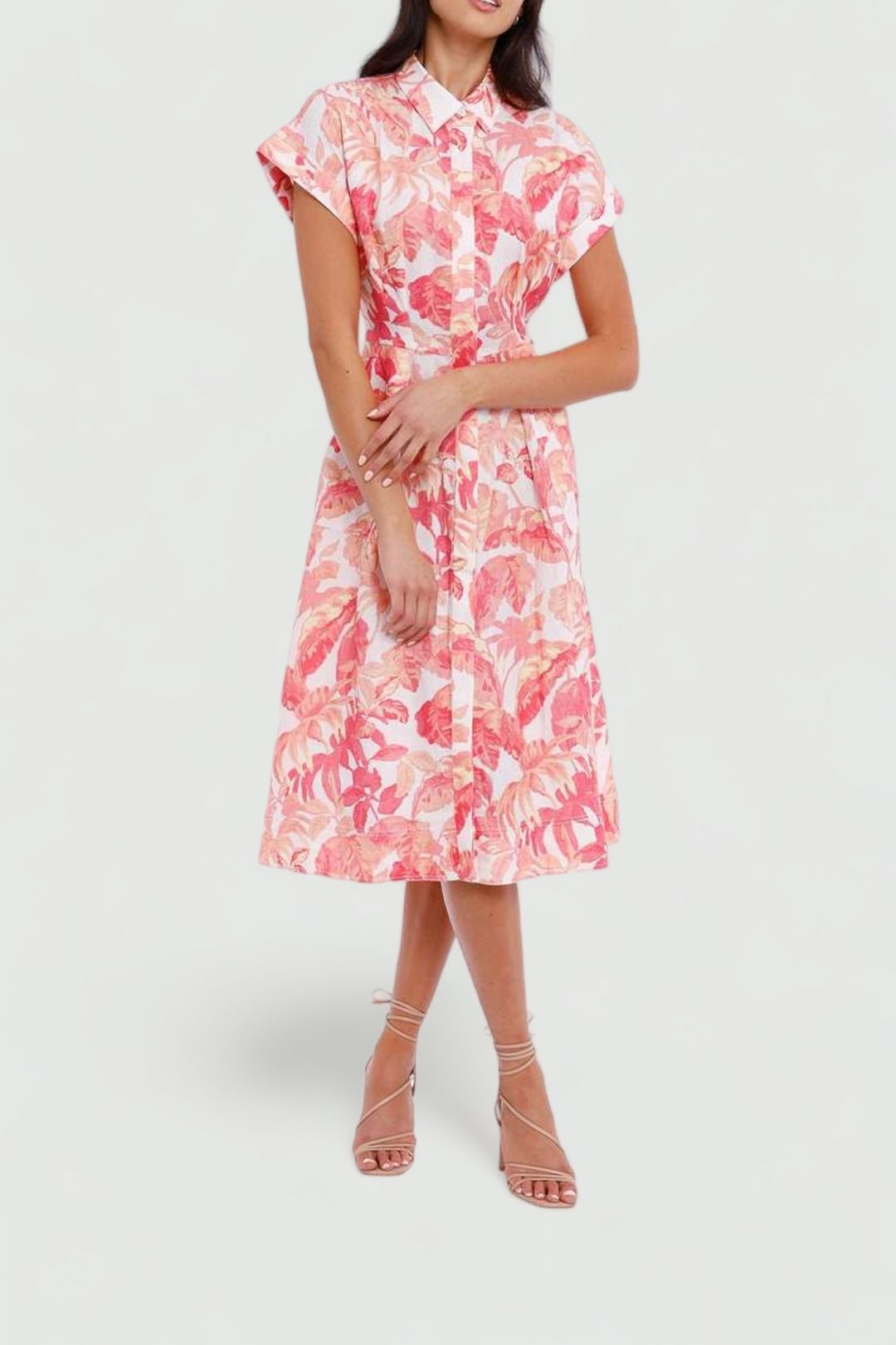 Rebecca Vallance Tropicale Midi Tropical Print