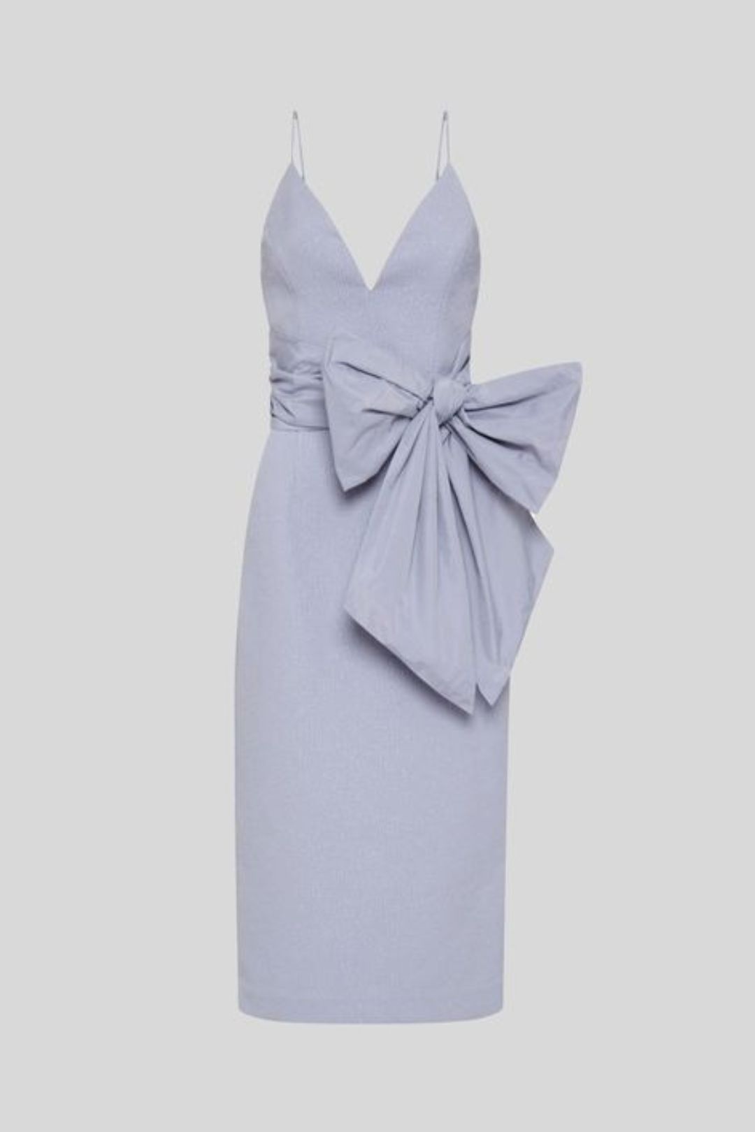 Rebecca Vallance - Monique Waist Tie Lilac Midi Dress