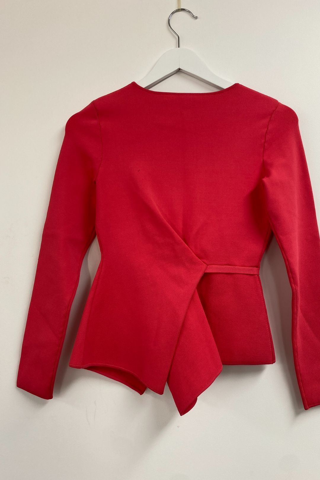 Alexander wang - Red Knit Wrap Top