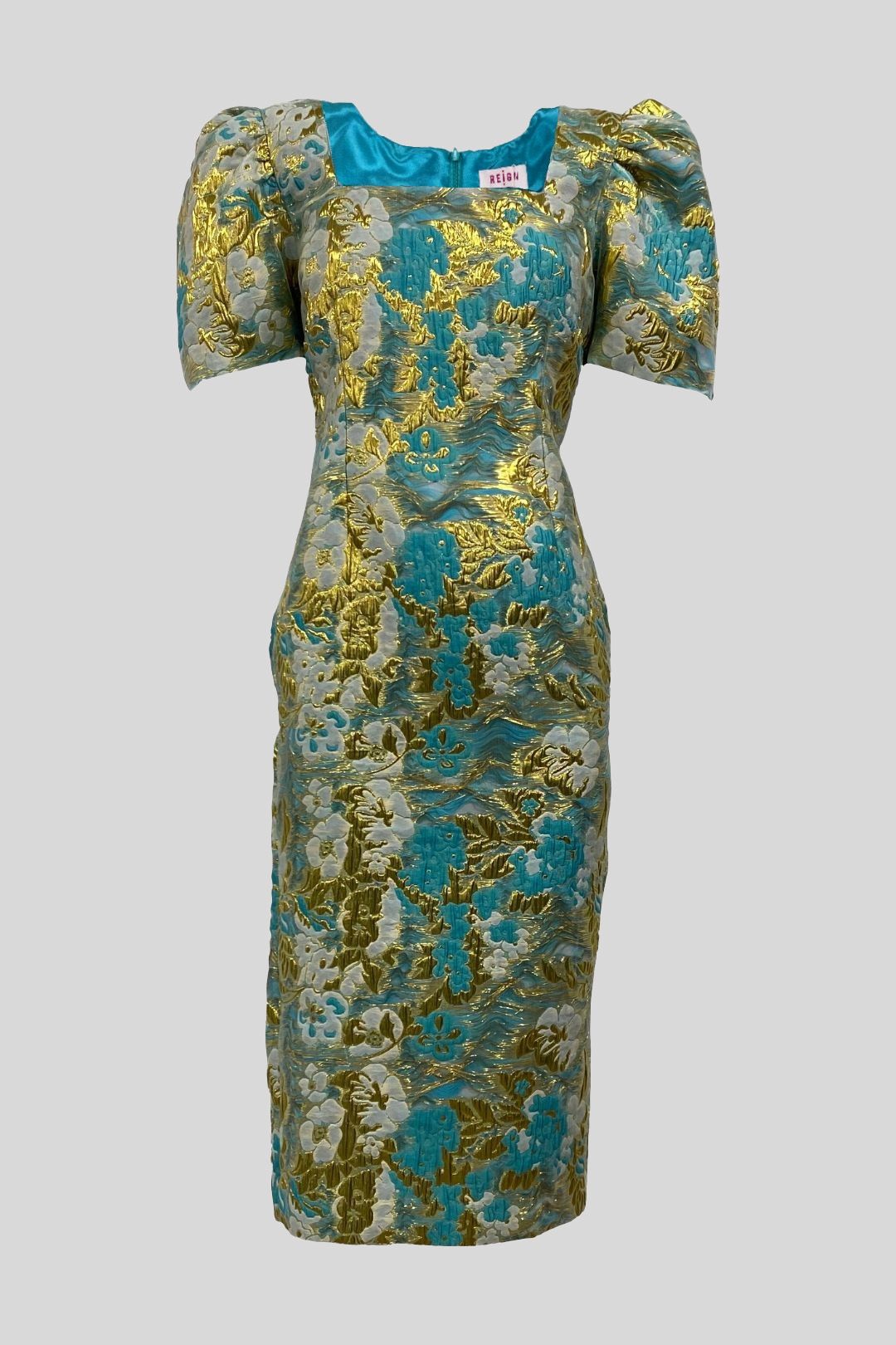 green emerald velvet dress Smythe main image 1