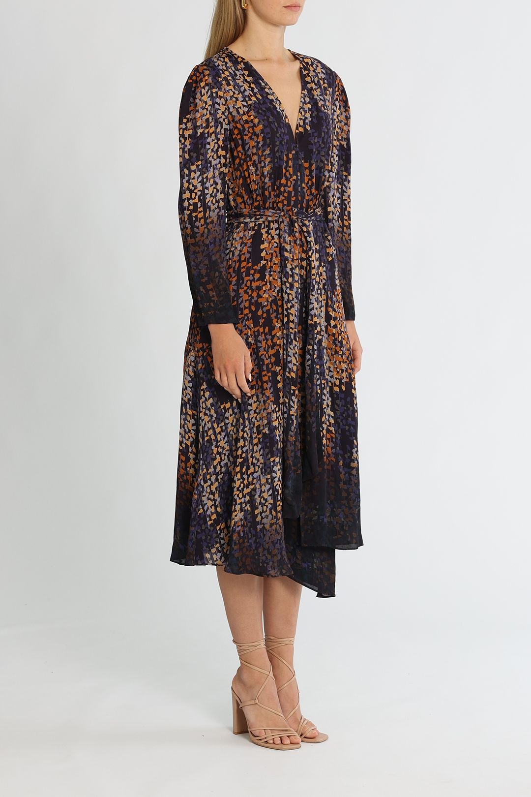 Reiss Esther Coco Moon Midi Wrap