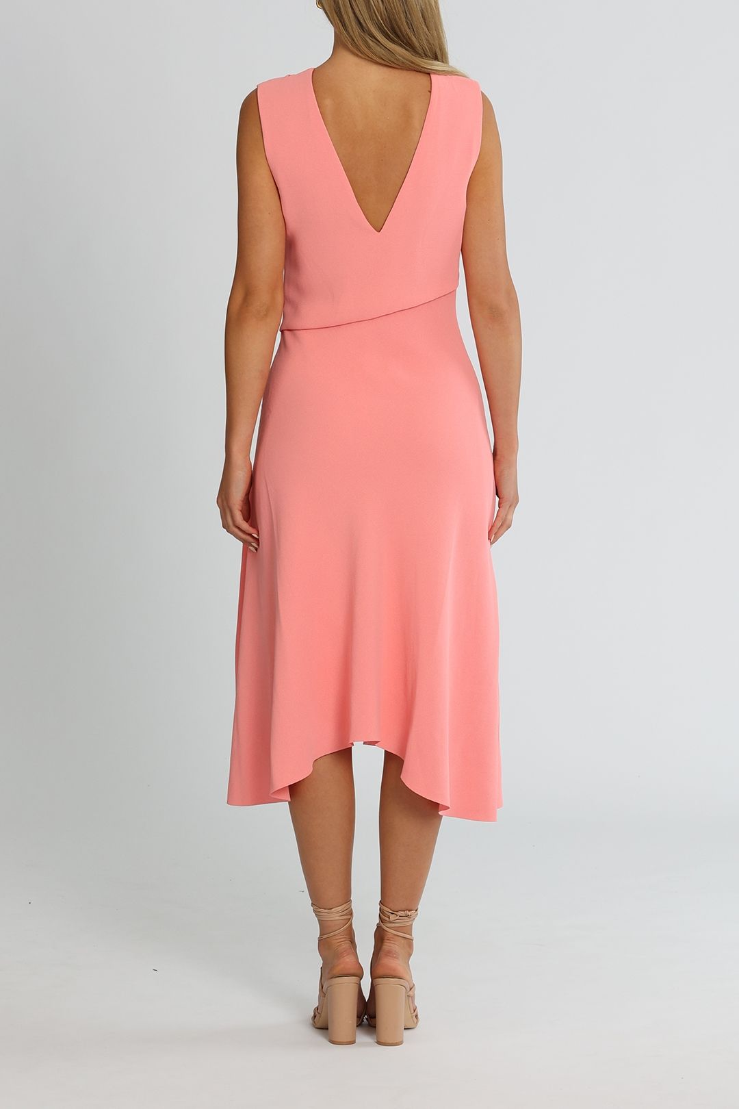 REISS Marling Dress Pink