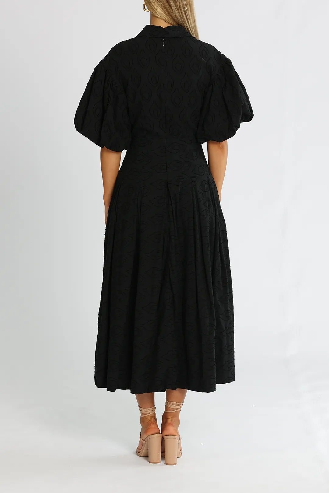 Grange dress in black for cocktail parties.