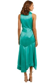 Hire Millbank dress in green for wedding guests.