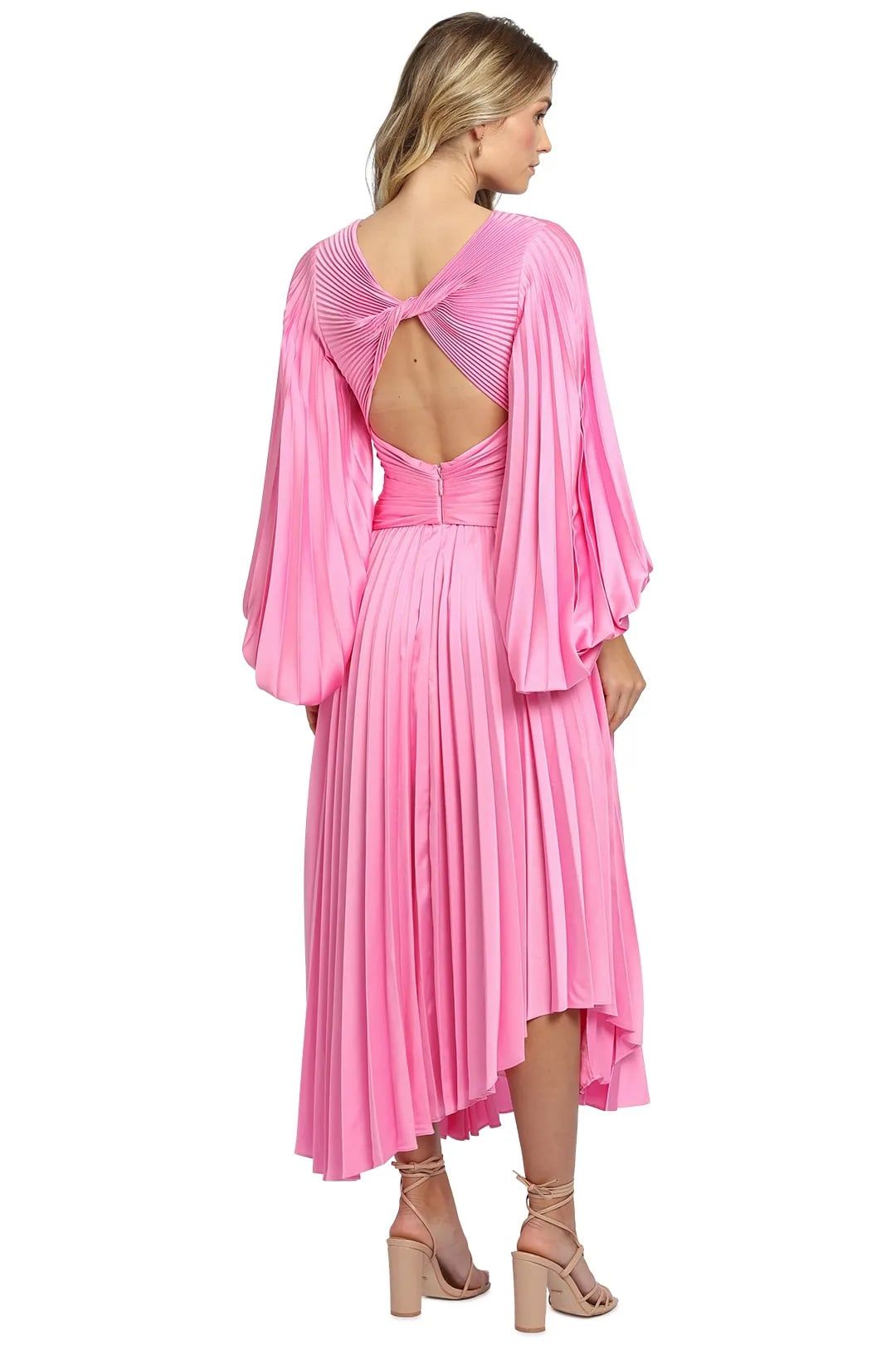 Palms dress in pink for formal events.