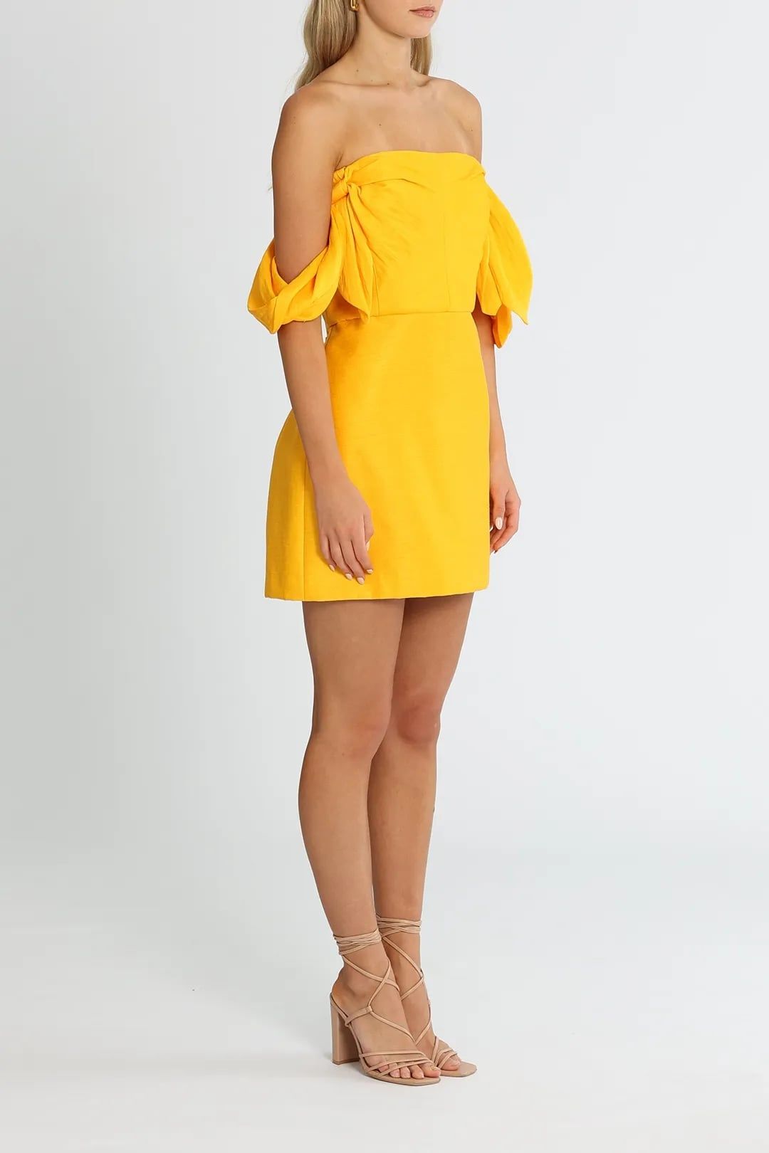 Hire Selkin Dress in Citrus | Acler | GlamCorner