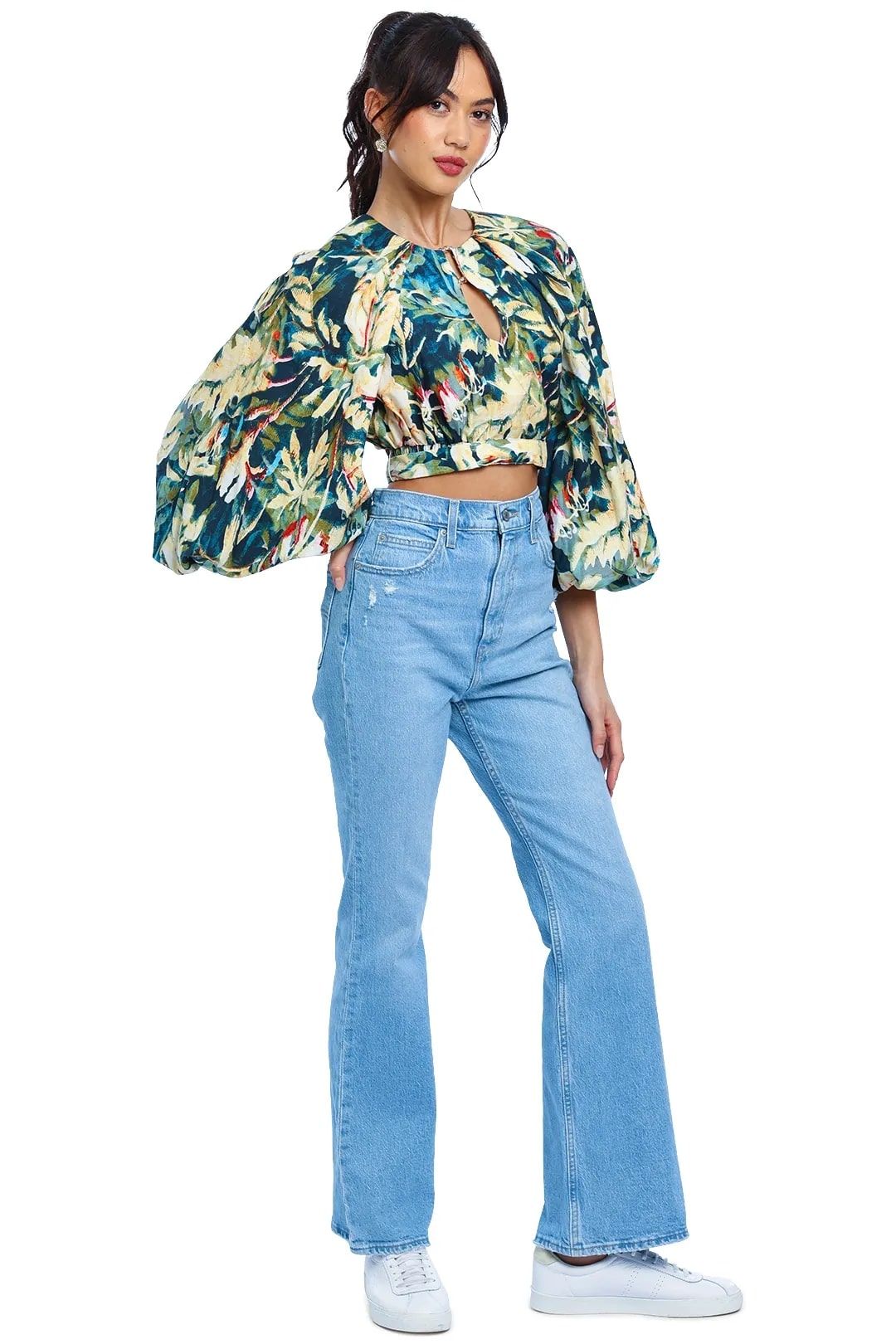 Rent Harlow top for spring fashion.