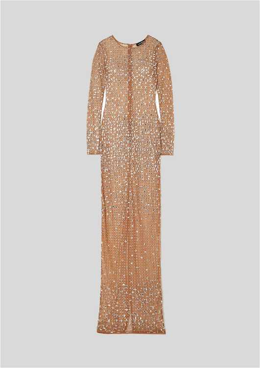 retrofete vinci sequin dress Buy Vinci Sheer Gown | Retrofete
