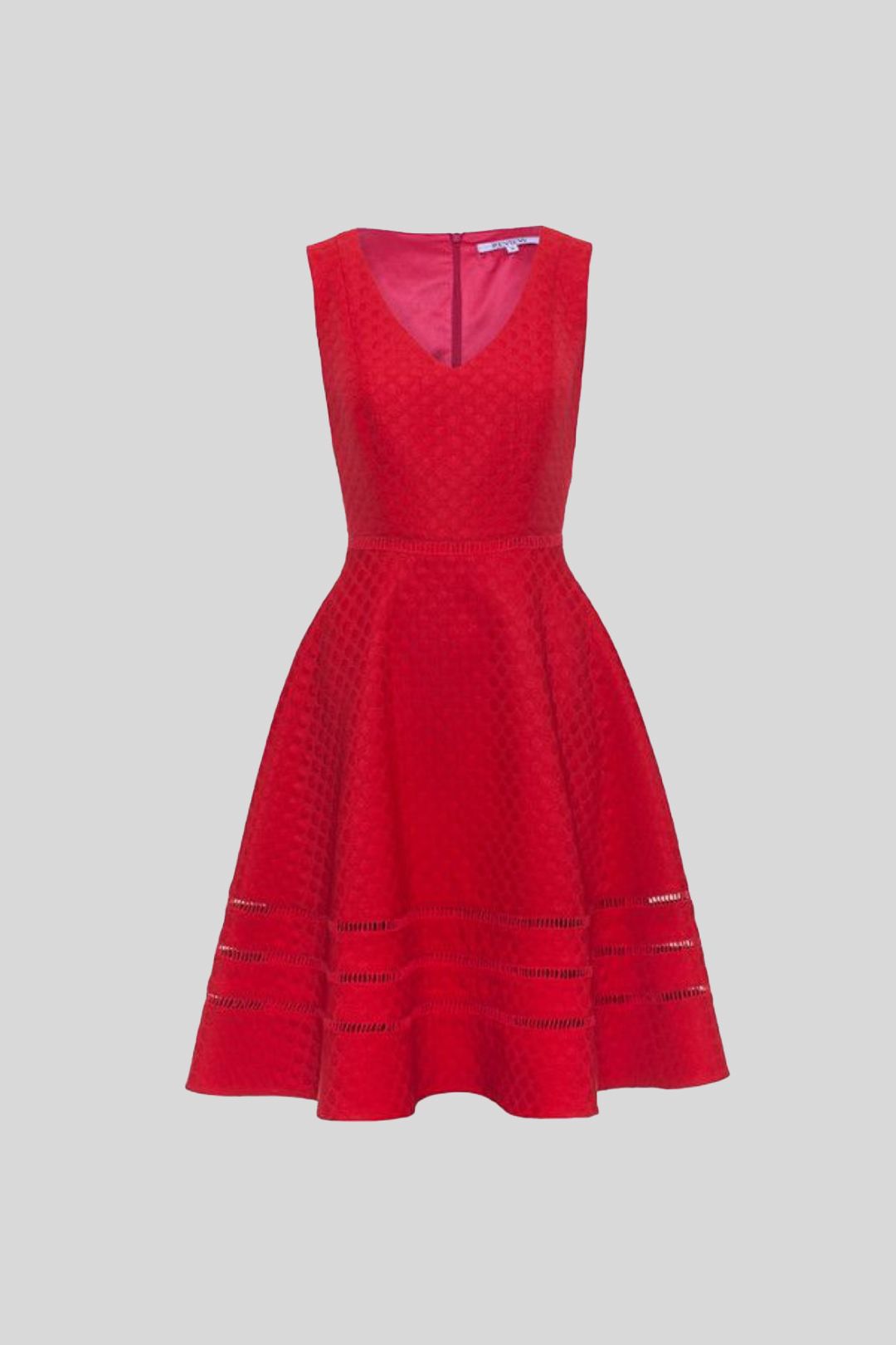 Buy Fit and Flare Nadina Dress in Red, Review