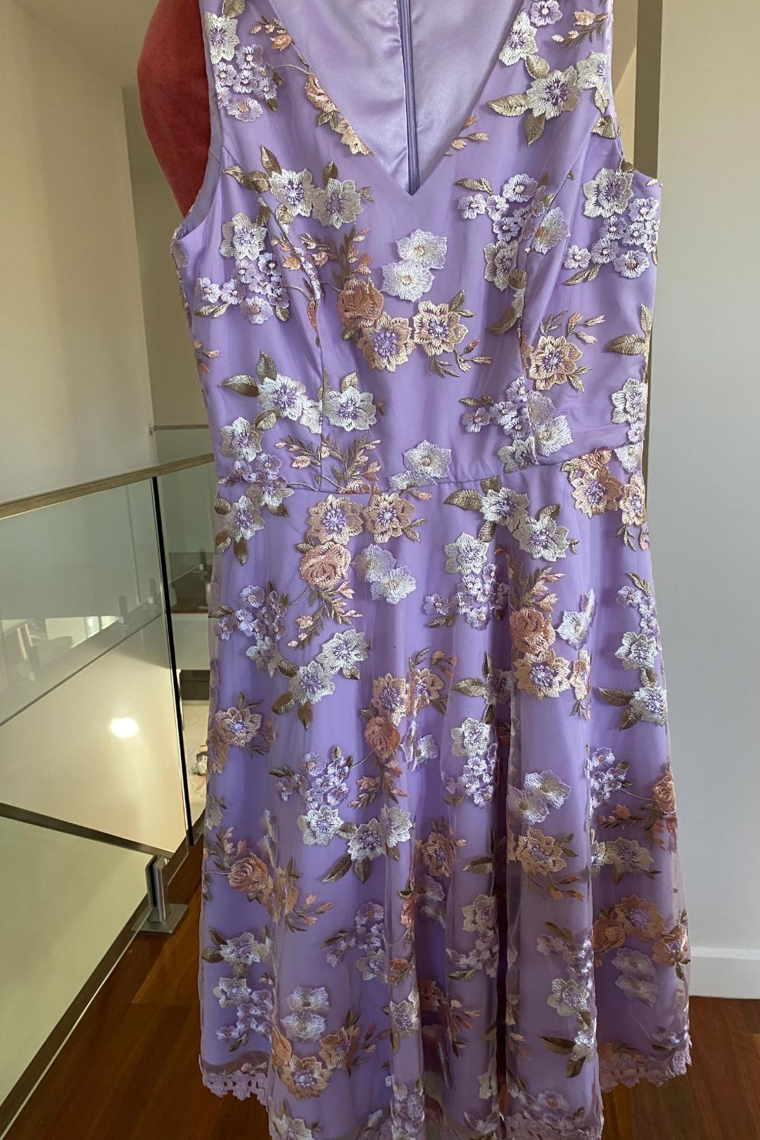 Review purple dress cheap