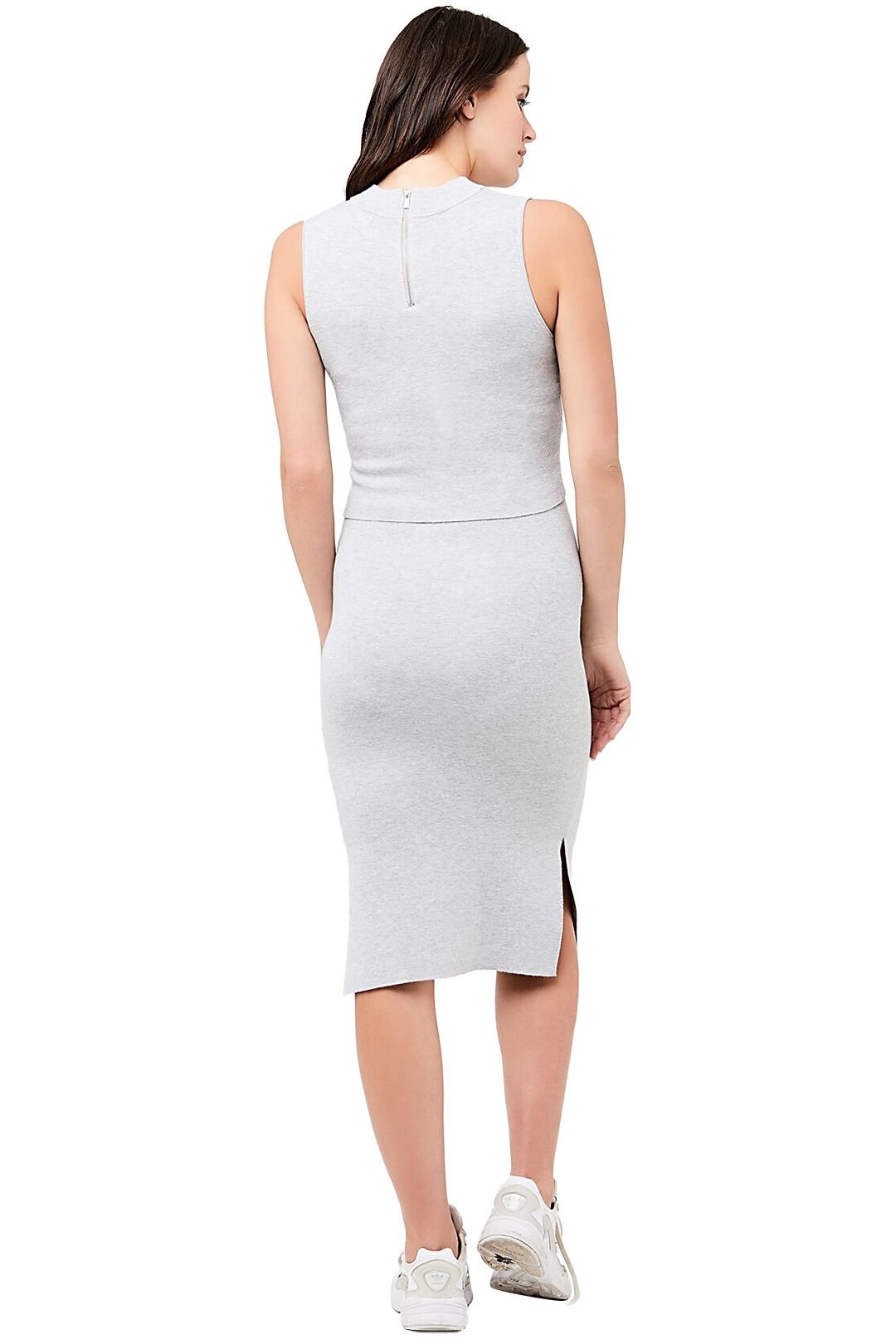 Layered Knit Nursing Dress | Ripe Maternity | GlamCorner