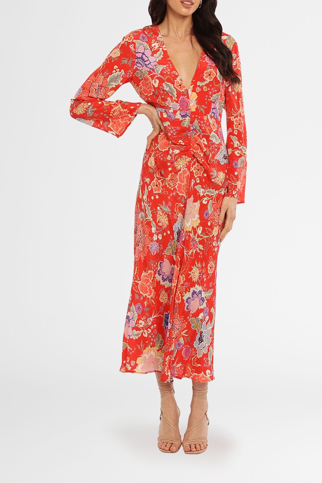 Rixo london wrap dress hotsell