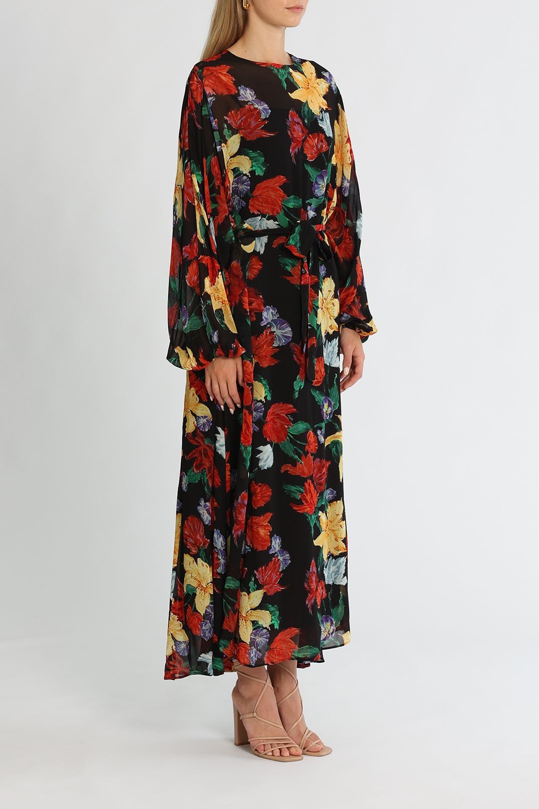 Hire Pia Lily Garden Belted Tent Dress Rixo London GlamCorner