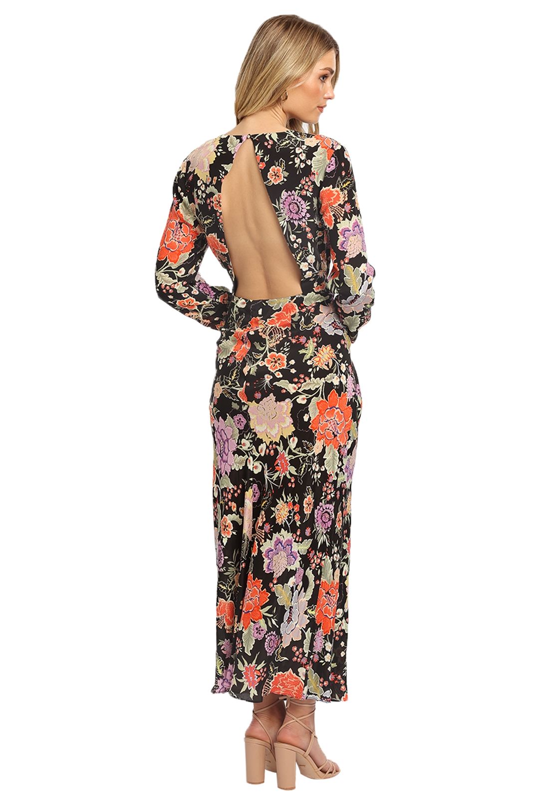 Rixo backless 2024 dress