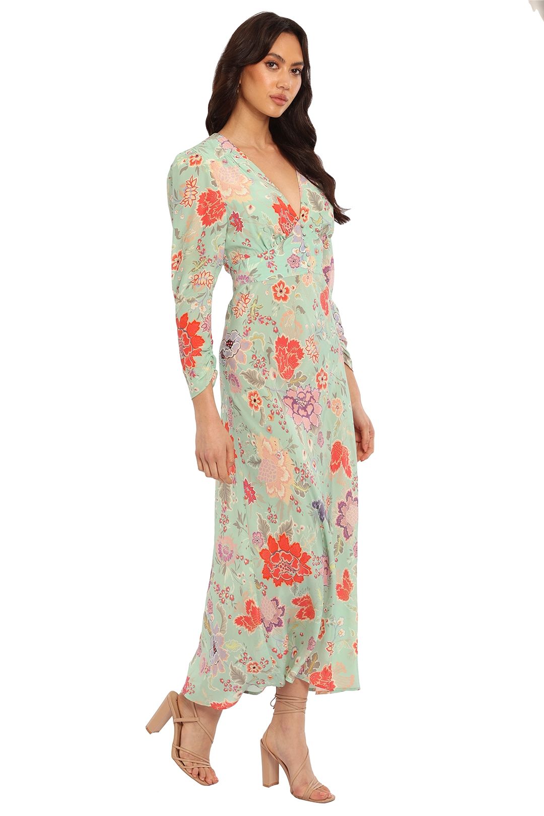 Hire Selma Midi Dress Rixo London GlamCorner