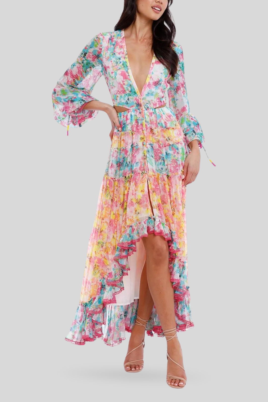 Rococo Sand Nesh Dress Floral
