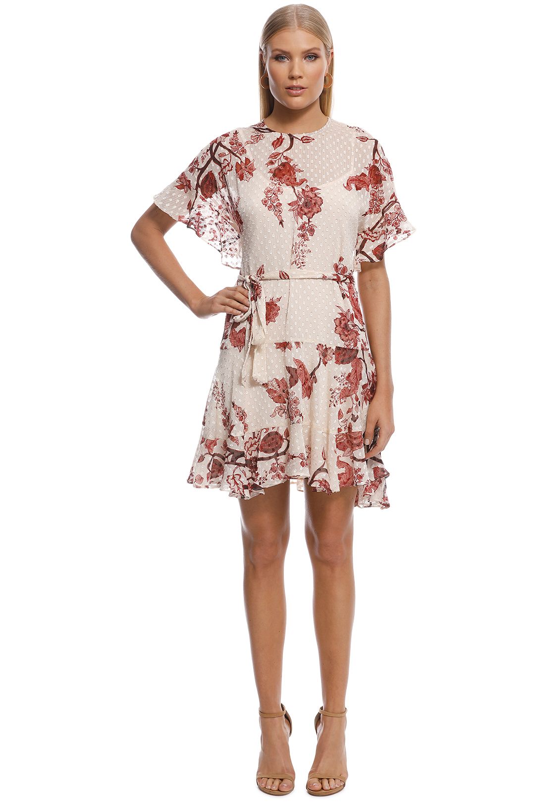 Rodeo Show - Carmel Mini Dress - Brown - Front