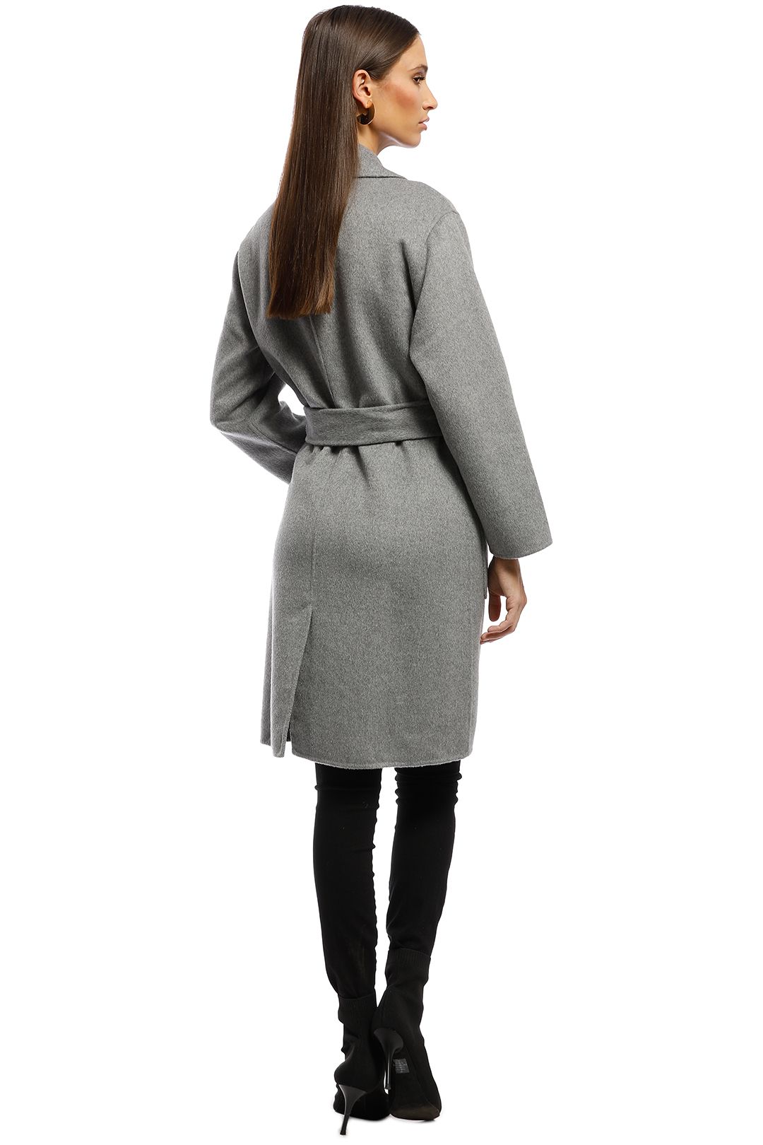 Rodeo Show - Chicago Coat - Light Grey - Back