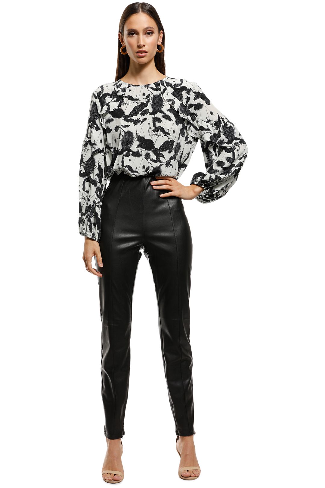 Rodeo Show - Drew Pants - Black - Front