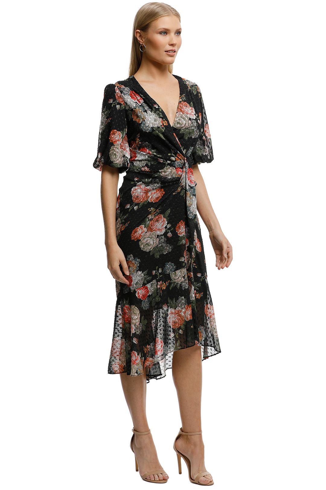 Sicily Wrap Maxi Dress for Hire | GlamCorner Sicily Wrap Maxi Dress for Hire | GlamCorner