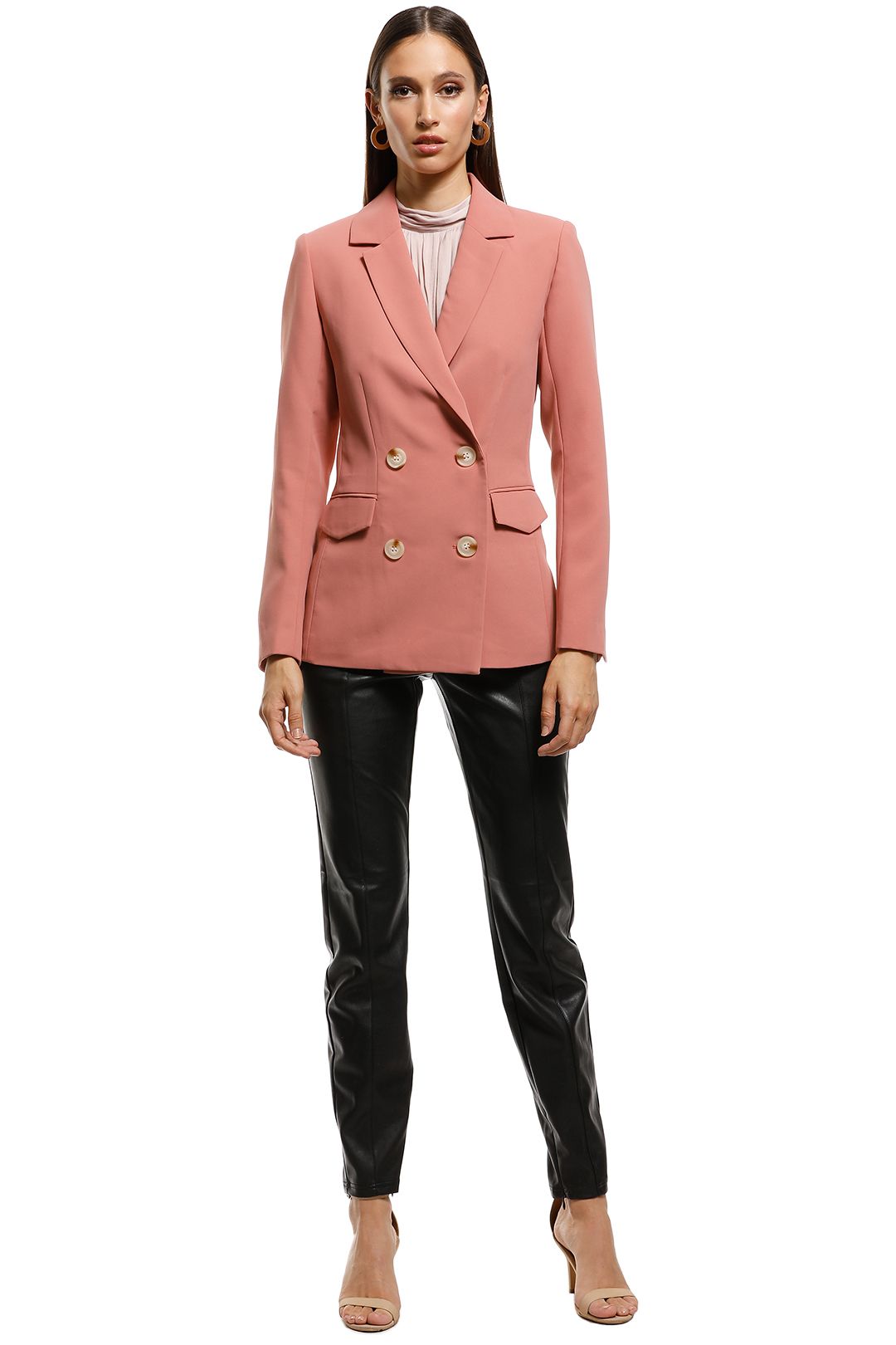 Rodeo Show - Theresa Blazer  - Blush - Front