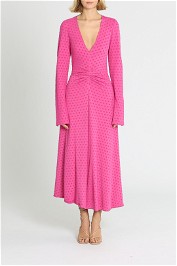 Rotate By Birger Christensen Kamla Rose Violet Dress