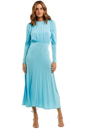 Rotate By Birger Christensen Laura Jersey Midi Dress