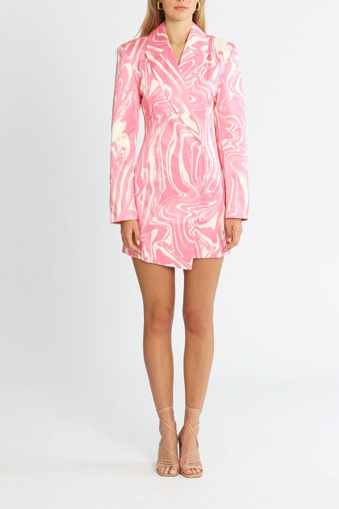 Shannon Aurora Pink Blazer Dress
