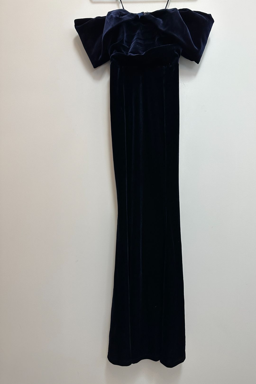 Buy Royal Blue Off-Shoulder Vanity Maxi Dress | Sheike | GlamCorner