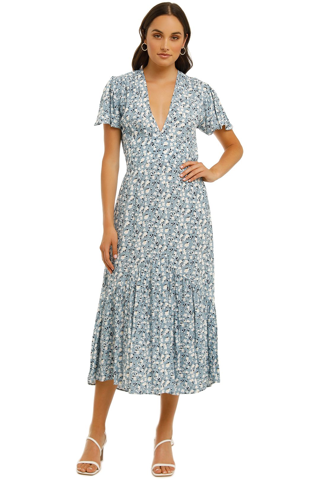 Rue-Stiic-Alder-Ruffle-Dress-Desert-Floral-Powder-Blue-Front